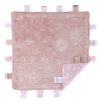 RC305-DP: Dusty Pink Embossed Taggie Comforter
